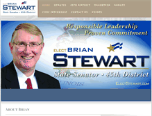 Tablet Screenshot of electstewart.com